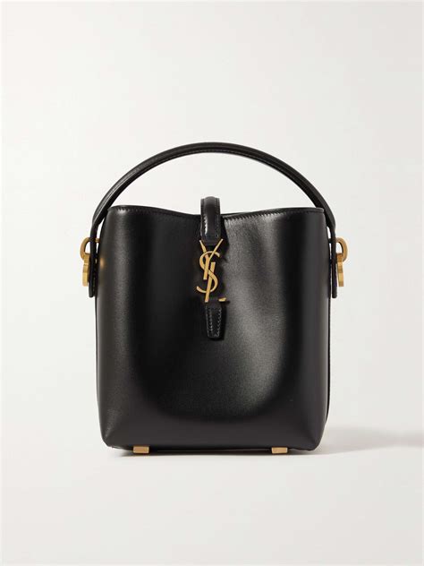 Saint Laurent Le Mini Leather Bucket Bag Net A Porter