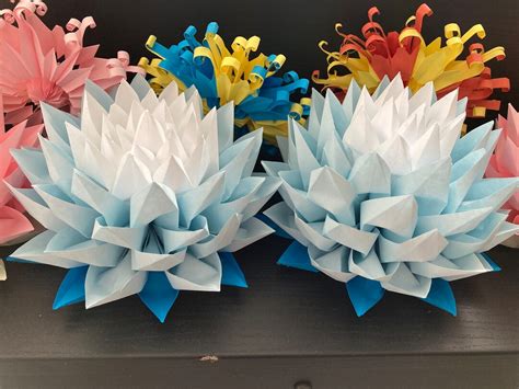 Origami Lotus Flower - Etsy