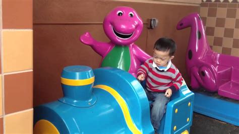 Barney Coin Operated Ride