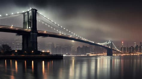 Premium Photo | Brooklyn Bridge and Manhattan skyline at night