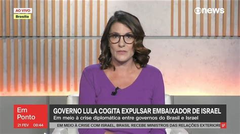 Governo Brasileiro Avalia Expuls O De Embaixador De Israel Ap S Atrito