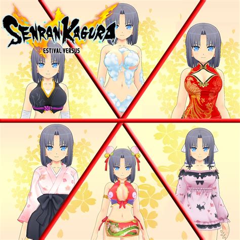 Senran Kagura Estival Versus — Costume Set 3