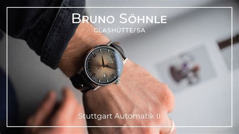 Bruno Söhnle Uhrenatelier Glashütte Sa Product Video STUTTGART