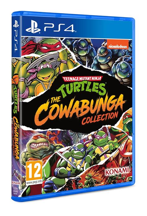 Teenage Mutant Ninja Turtles Cowabunga Collection Ps4 Import Region Free Video