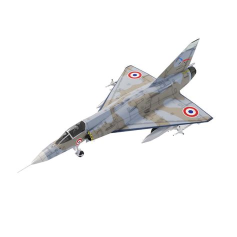 3D Dassault Mirage III Lowpoly Jet Fighter Model - TurboSquid 1870028