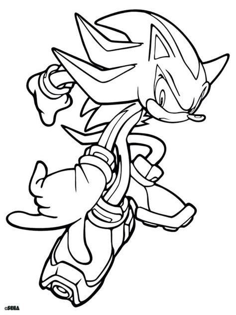 Sonic Coloring Pages Printable Coloring Pages