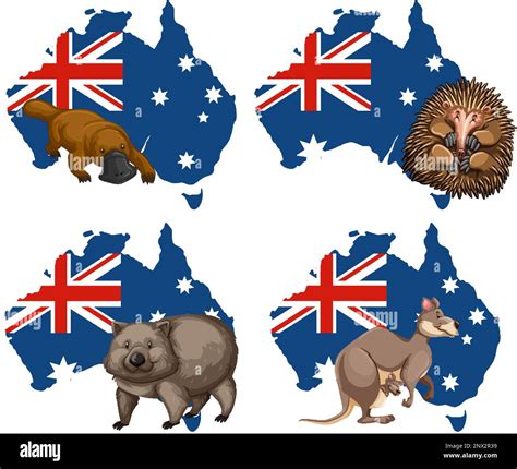 Australia Day Banners Set illustration Stock Vector Image & Art - Alamy