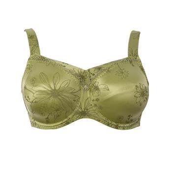 Ulla Lingerie F Minine Viola Bh Mit B Gel Cup H L Farbe Avocado Im