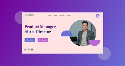 Creative Website Template Design by Rumi Aktar on Dribbble