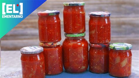 ЛЕЧО из сладкого перца на зиму🍅 Сладкий болгарский перец в томатном ...