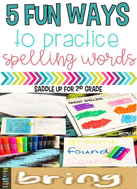 10 Creative Ways To Practice Spelling Words With Any Word List Artofit