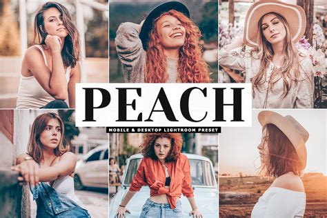 Peach Lightroom Preset For Mobile Desktop Free