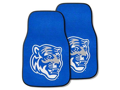 Challenger Carpet Front Floor Mats With University Of Memphis Logo