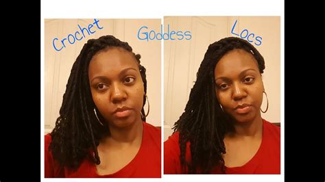 Easiest Crochet Goddess Faux Locs 🔥 No Cornrows Free Parting 3 Methods Youtube