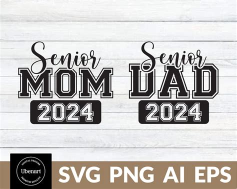 Senior Mom Svg Klasse Von Svg Senior Dad Svg Stolze