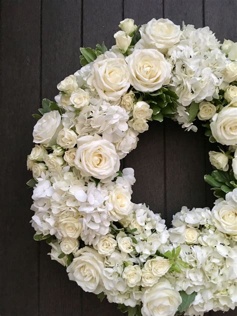 Designed By Fresh Weddings By Carryann Church Door Wreath Entrance