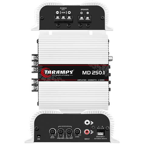 M Dulo Amplificador Taramps Md Canal W Rms Ohms Submarino