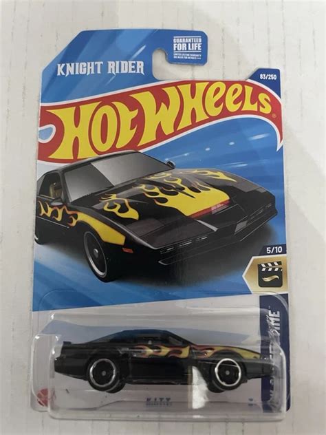 2025 HOT WHEELS K I T T Knight Rider Black KITT HW SCREEN TIME 5 10 SPEDIZIONE VELOCE EUR 10