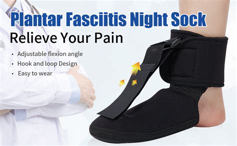 Plantar Fasciitis Night Sock Splint Stretching Boot Splint For