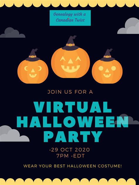 LOOKING4ANCESTORS: It's a Virtual Halloween Party!