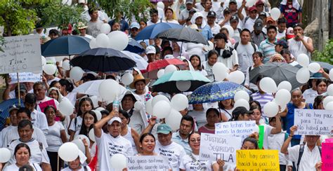 Desplazados Por La Violencia En Tila Marchan En Chiapas Para Exigir Paz