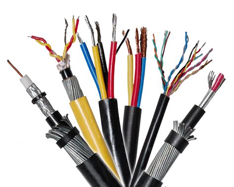 Electric Cable Wiring Conductors Power Insulation Png