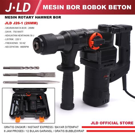 Jual JLD Mesin Bor BOBOK BOR TEMBOK BETON J26 1 750W MESIN ROTARY