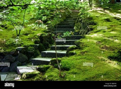 Japanese Garden Portland Oregon USA Stock Photo - Alamy