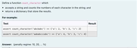 Solved Define A Function Count Character Which Accepts A Chegg