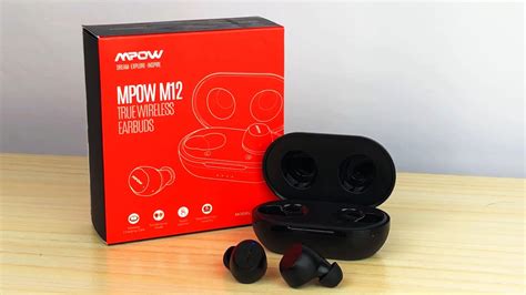 MPOW M12 Wireless Earbuds Unboxing Review YouTube