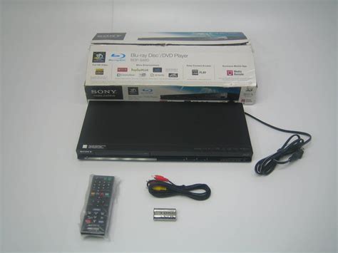 Sony Bdp S D Blu Ray Disc Dvd Player New Open Box Free