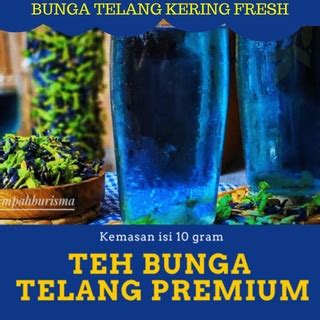 Jual Bunga Telang Kering Kg Teh Telang Premium Shopee Indonesia