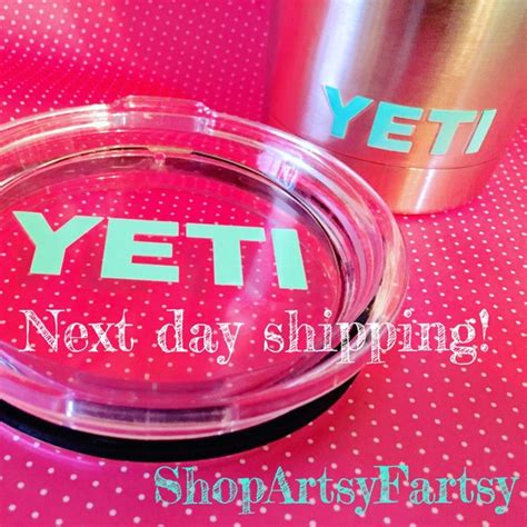 Yeti Rambler Decal Etsy