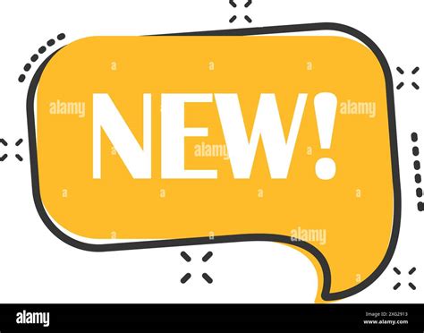 New Banner Icon In Flat Style Arrivals Shop Vector Illustration On