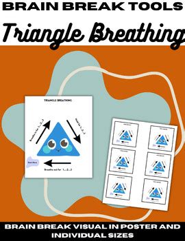 Brain Break Triangle Breathing Visual For Sel And Self Regulation Behavior