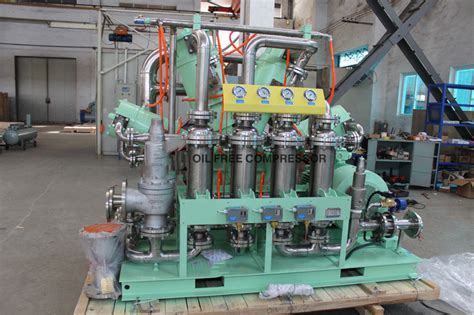 High Pressure Oil Free Oxygen Compressor Used For Filling Cylinder