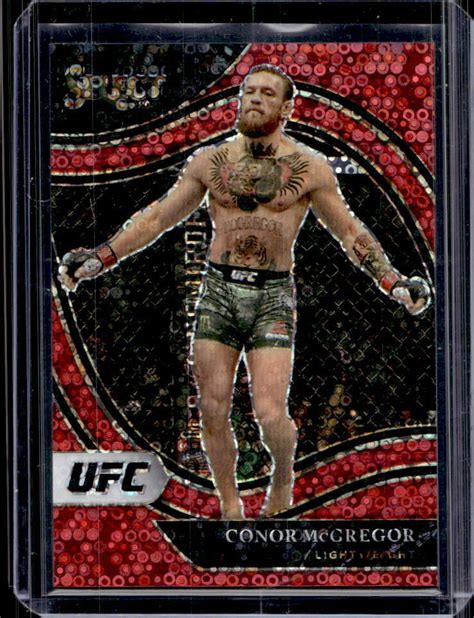 Conor Mcgregor Select Ufc Octagonside Red Disco Raw