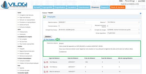 G Rer Les Impay S Des Copropri Taires Sur Le Logiciel De Gestion De