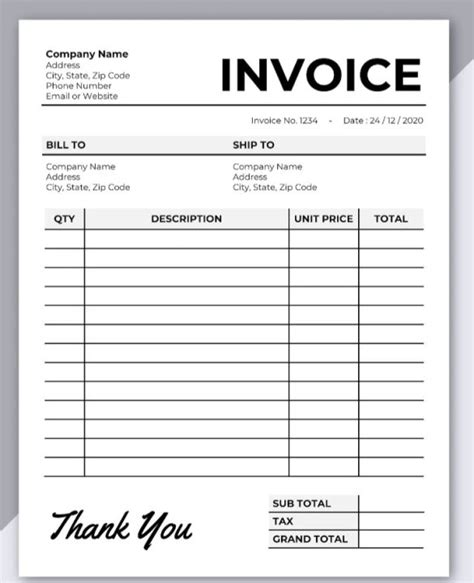 Invoice Lazada Ph