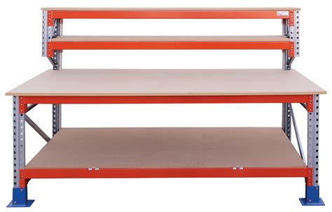 Ultimate Heavy Duty Workbench with 2 x Back Shelves | All Storage Systems