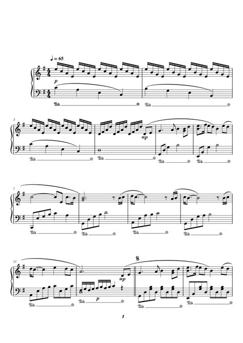 Silk Road Sheet Music For Piano Solo Musescore