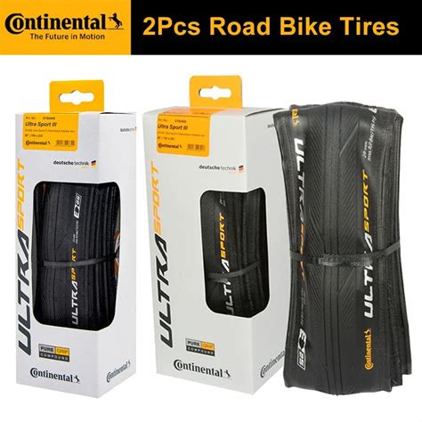 Continental Ultra Sport III Neum Tico Plegable Para Bicicleta De