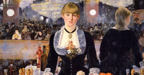 planet eARTh: A Bar at the Folies-Bergere by Edouard Manet