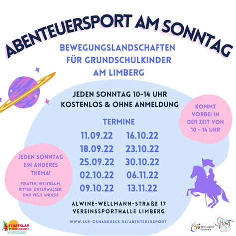 Abenteuersport Am Sonntag Bewegungslandschaften F R