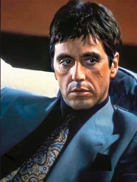 Portraits Of Al Pacino As Tony Montana In Scarface 1983 Vintage