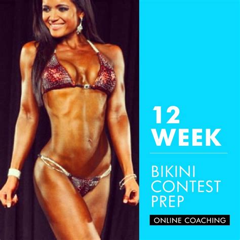 Weeks Bikini Prep Gauge Girl Training Bikini Prep Bikini