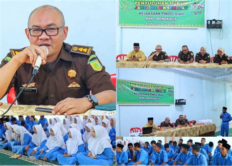 Kejati Riau Gelar Program Jaksa Masuk Sekolah Jms Di Man Bengkalis