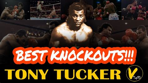 5 Tony Tucker Greatest Knockouts Youtube