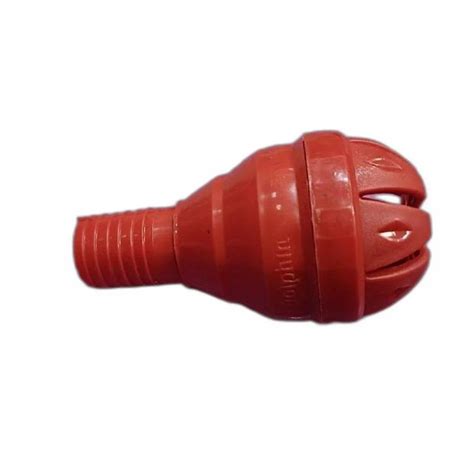 Red Inch Dolphin Pvc Nipple Type Foot Valve At Rs Piece In