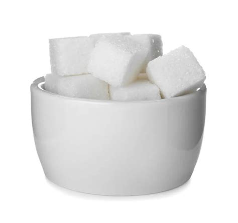 Refined Sugar On White Background Stock Photo By Newafrica